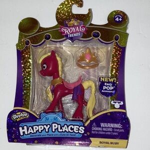 Shopkins Royal Trends Happy Places Pony Royal Ruby